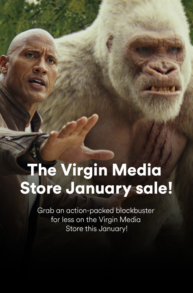 The Virgin Media Store January movie sale Virgin Media